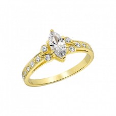 Δαχτυλίδι Χρυσό 14K (RI393 - RY108)